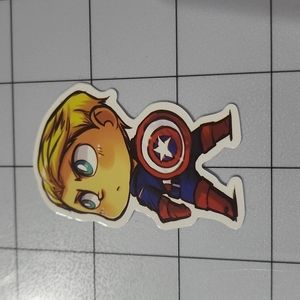 Superhero Sticker